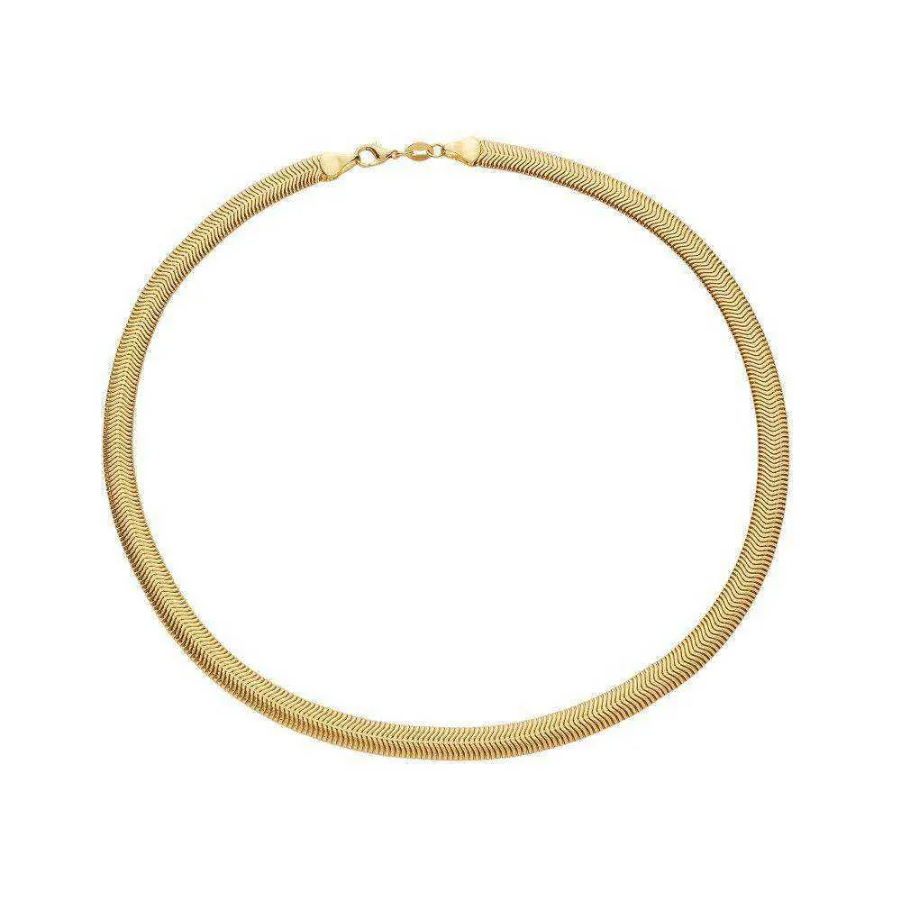 Colar Dourado Lacraia